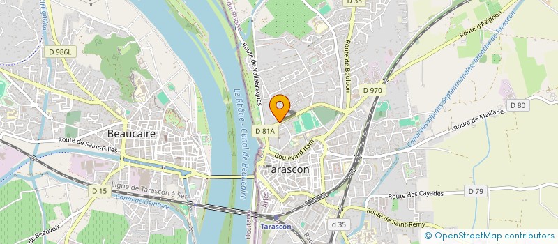 localisation de l'entreprise MONSIEUR LUC CABRERO  TARASCON