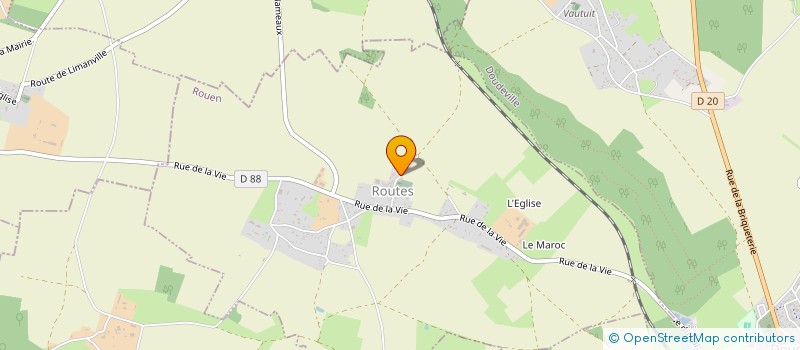 localisation de l'entreprise MONSIEUR LUC CACHELEUX  ROUTES