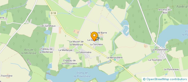 localisation de l'entreprise MONSIEUR LUC CARNOTTE à JOUE-SUR-ERDRE
