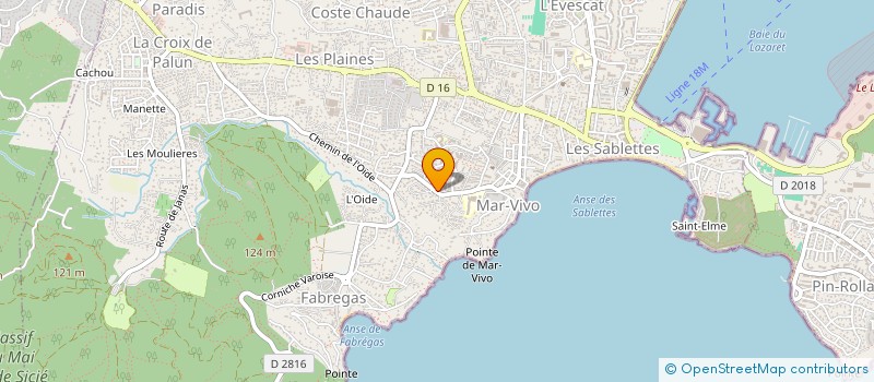 localisation de l'entreprise MONSIEUR LUC CARPENTIER à LA SEYNE-SUR-MER