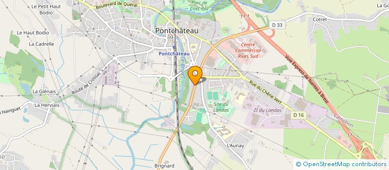localisation de l'entreprise MONSIEUR LUC CAVALIN  PONTCHATEAU