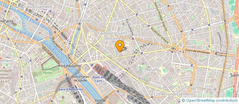 localisation de l'entreprise MONSIEUR LUC CAZANAVE  PARIS