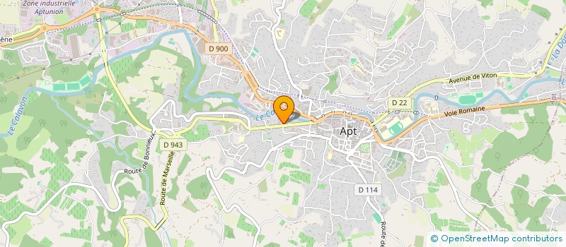 localisation de l'entreprise MONSIEUR LUC CESAR à APT
