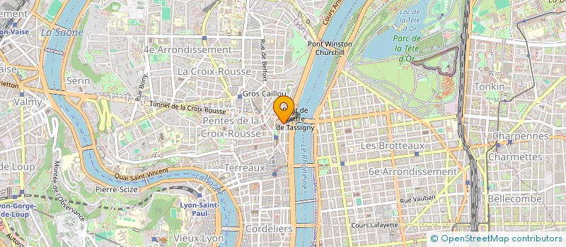 localisation de l'entreprise MONSIEUR LUC CHABANNE à LYON