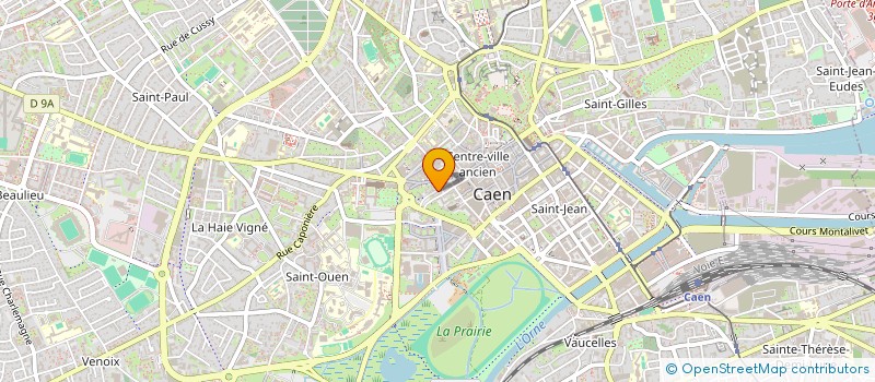 localisation de l'entreprise MONSIEUR LUC CHAMBEYRON à CAEN