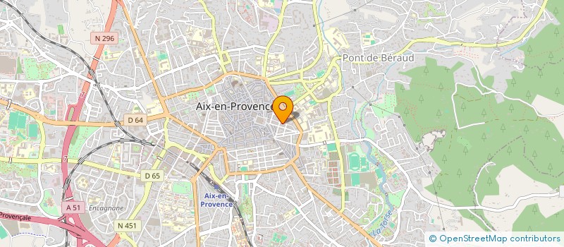 localisation de l'entreprise MONSIEUR LUC CHAMPARNAUD à AIX-EN-PROVENCE