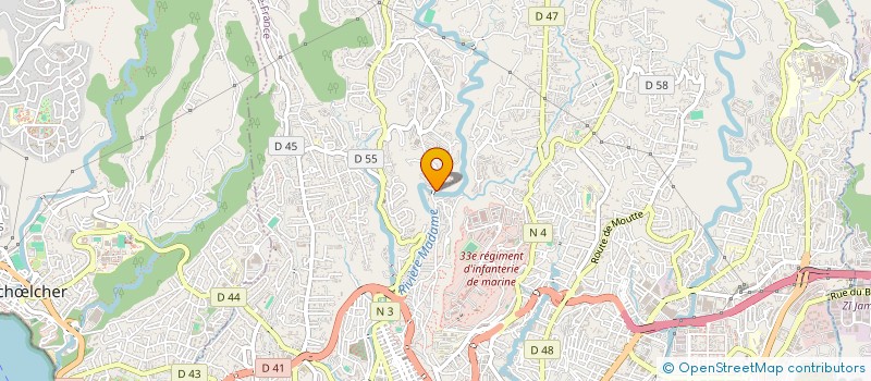 localisation de l'entreprise MONSIEUR LUC CHANTEUR  FORT-DE-FRANCE