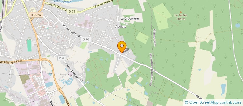 localisation de l'entreprise MONSIEUR LUC CHAPUIS  ROMORANTIN-LANTHENAY