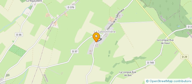 localisation de l'entreprise MONSIEUR LUC CHARLIER  JEANTES