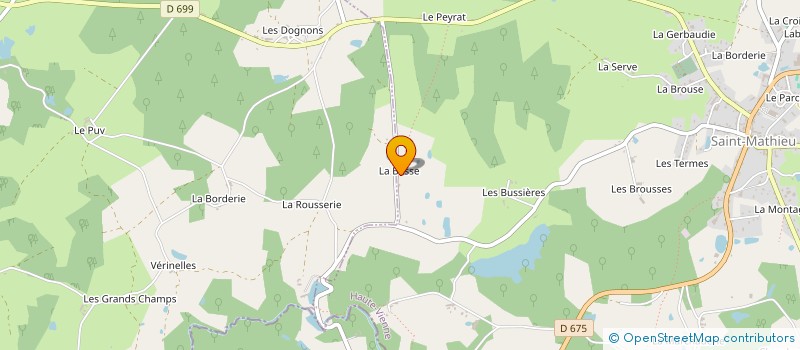 localisation de l'entreprise MONSIEUR LUC CHATEAUD à MAISONNAIS-SUR-TARDOIRE