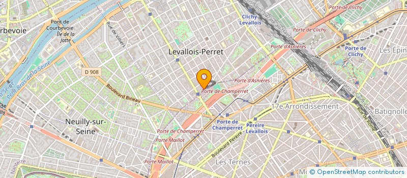 localisation de l'entreprise MONSIEUR LUC CHAUDOYE à LEVALLOIS-PERRET