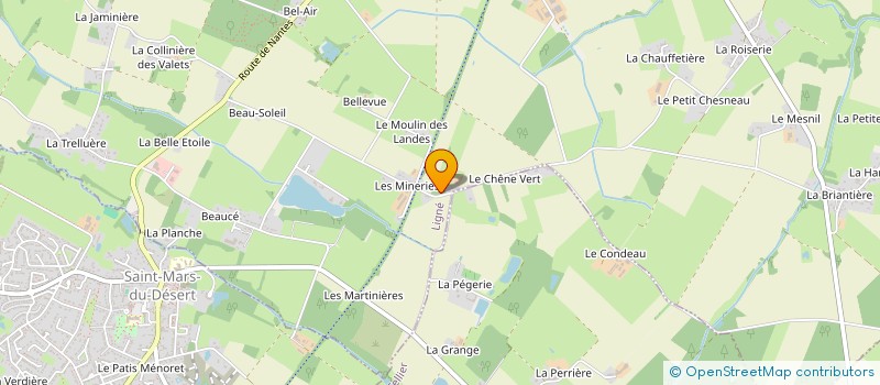 localisation de l'entreprise MONSIEUR LUC CHAUSSE à LIGNE