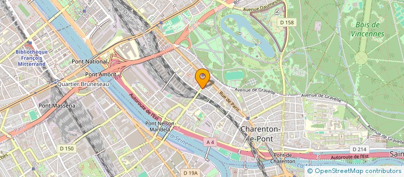 localisation de l'entreprise MONSIEUR LUC CHEN  CHARENTON-LE-PONT