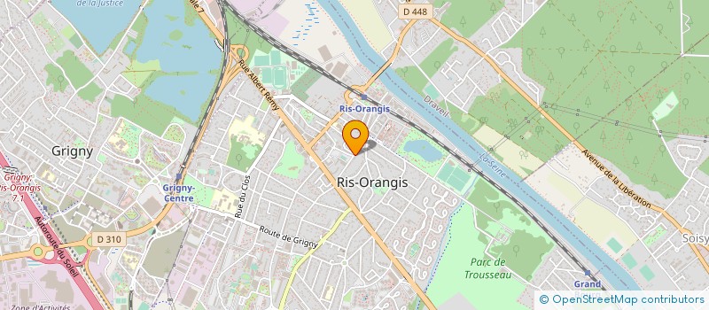 localisation de l'entreprise MONSIEUR LUC CHENIN à RIS-ORANGIS