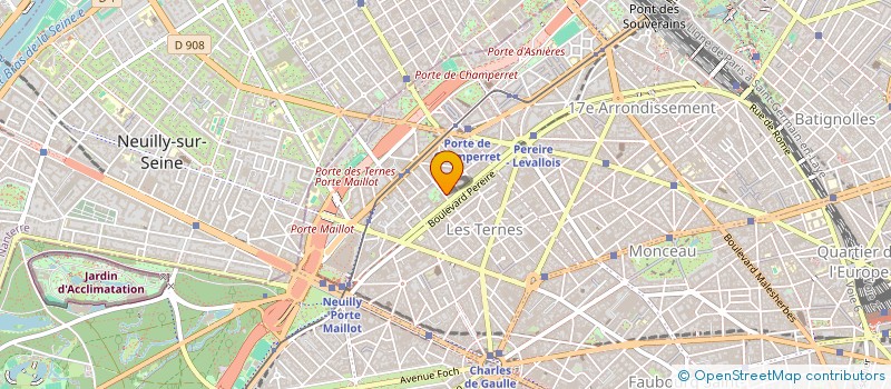 localisation de l'entreprise MONSIEUR LUC CHERASSE  PARIS