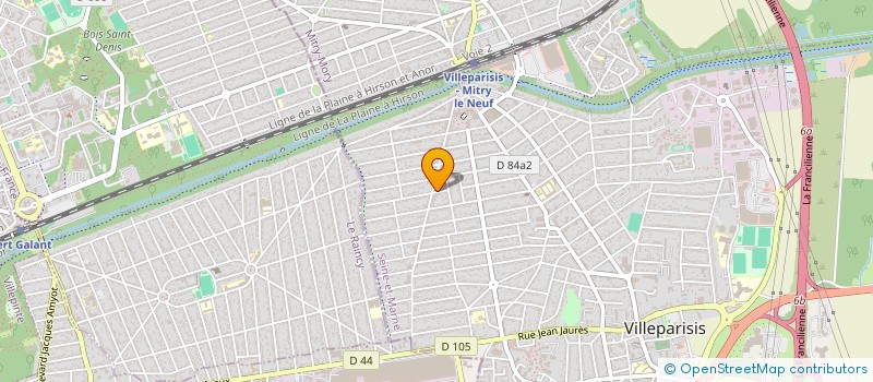 localisation de l'entreprise MONSIEUR LUC CHERY  VILLEPARISIS