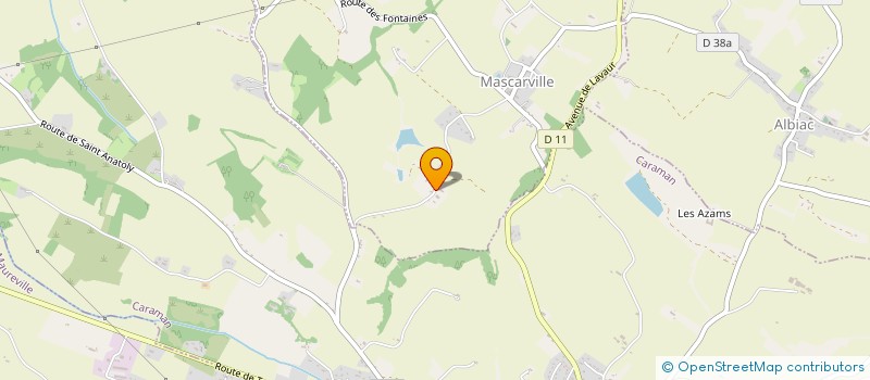 localisation de l'entreprise MONSIEUR LUC CHEVALIER  MASCARVILLE