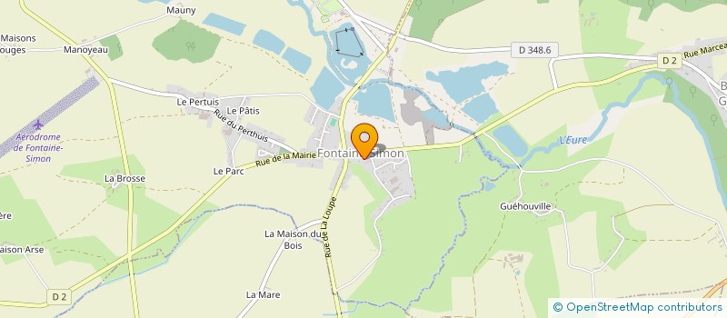 localisation de l'entreprise MONSIEUR LUC CHEVREAU à FONTAINE-SIMON