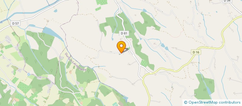 localisation de l'entreprise MONSIEUR LUC CICUTTO  CAZES-MONDENARD