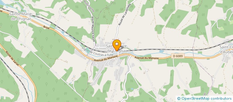 localisation de l'entreprise MONSIEUR LUC CLAUZURE  SAINT-PIERRE-DE-CHIGNAC