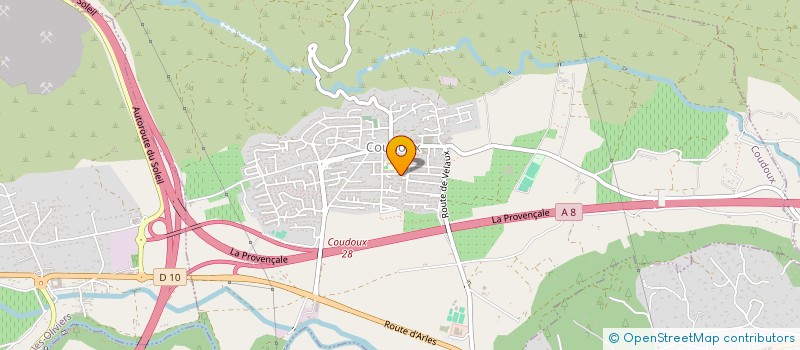 localisation de l'entreprise MONSIEUR LUC CLAVEL  COUDOUX