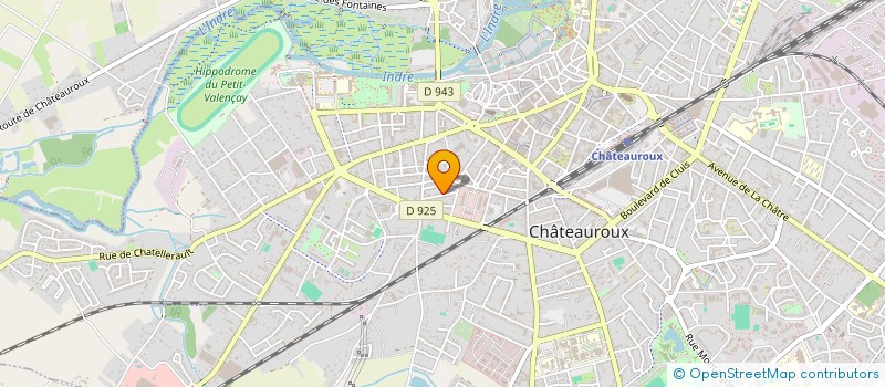 localisation de l'entreprise MONSIEUR LUC CLEDAT à CHATEAUROUX
