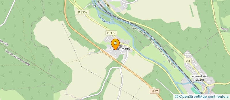 localisation de l'entreprise MONSIEUR LUC COLLIN à BAYARD-SUR-MARNE