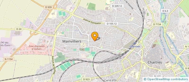 localisation de l'entreprise MONSIEUR LUC CONTREPOIS à MAINVILLIERS