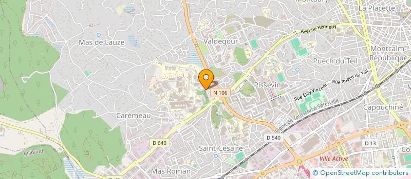 localisation de l'entreprise MONSIEUR LUC CORNILLET  NIMES