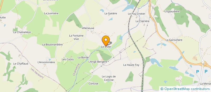localisation de l'entreprise MONSIEUR LUC COUSSEAU à CHANVERRIE