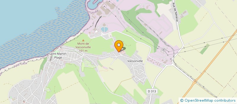 localisation de l'entreprise MONSIEUR LUC DANIEL  PETIT-CAUX