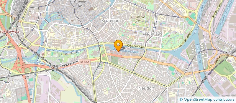 localisation de l'entreprise MONSIEUR LUC DARGHAL  STRASBOURG