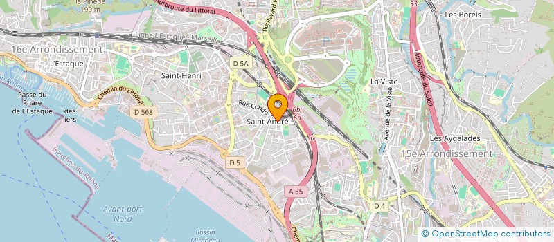 localisation de l'entreprise MONSIEUR LUC DE ALBERA à MARSEILLE