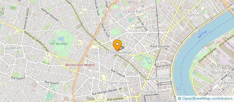 localisation de l'entreprise MONSIEUR LUC DE BARBEYRAC SAINT MAURICE  BORDEAUX