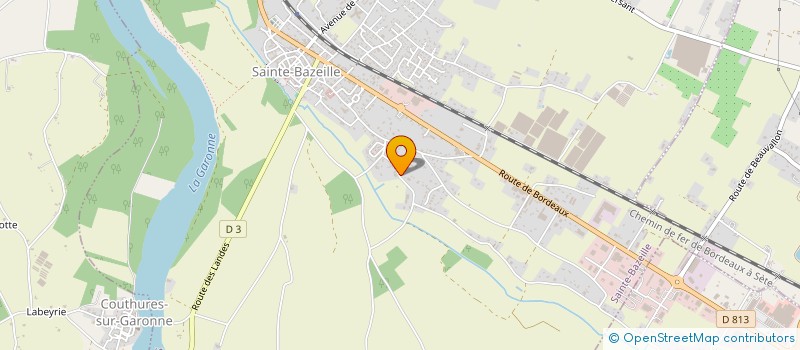 localisation de l'entreprise MONSIEUR LUC DE CHERADE DE MONTBRON  SAINTE BAZEILLE