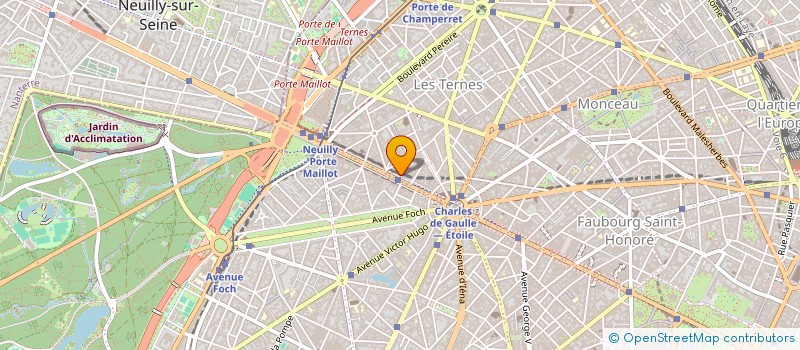 localisation de l'entreprise MONSIEUR LUC DE LA GUERRANDE  PARIS