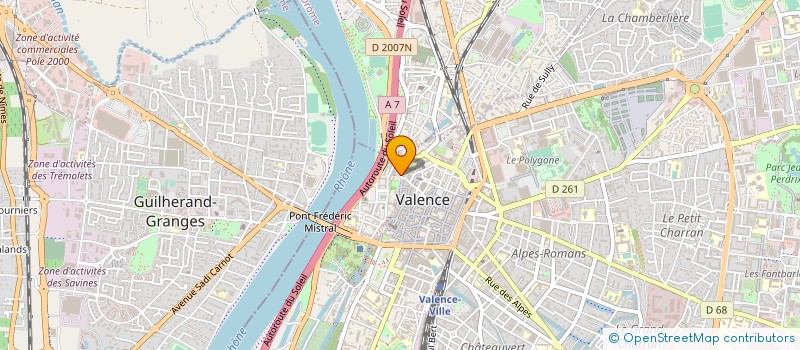 localisation de l'entreprise MONSIEUR LUC DE VISSCHER à VALENCE