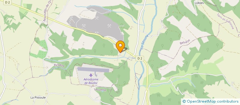 localisation de l'entreprise MONSIEUR LUC DE WART  BELVEZE