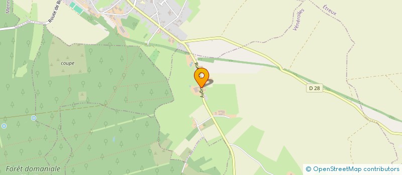 localisation de l'entreprise MONSIEUR LUC DE WEVER  VENEROLLES