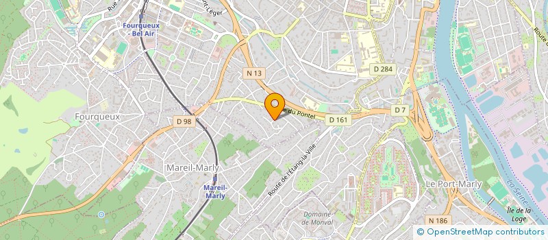 localisation de l'entreprise MONSIEUR LUC DECKER  SAINT-GERMAIN-EN-LAYE