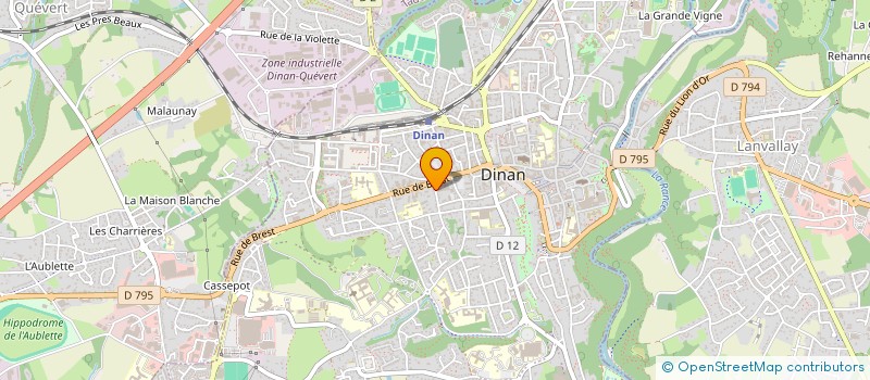 localisation de l'entreprise MONSIEUR LUC DECRON  PLUMAUGAT