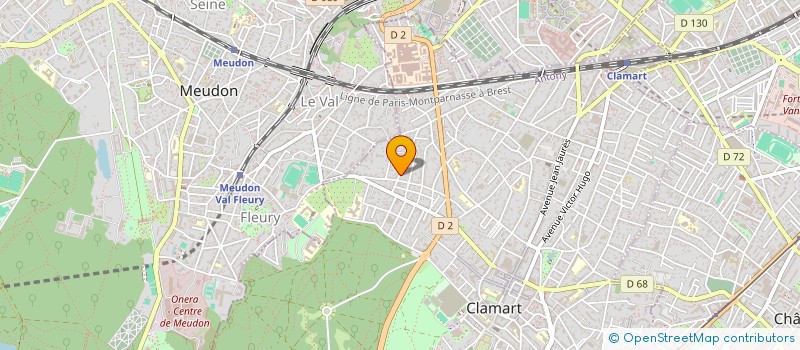localisation de l'entreprise MONSIEUR LUC DEGHILAGE à CLAMART