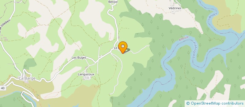 localisation de l'entreprise MONSIEUR LUC DELAFOSSE à ALLEUZE