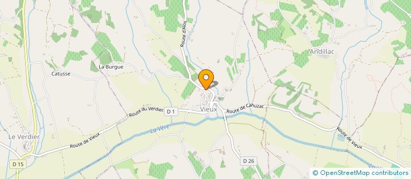 localisation de l'entreprise MONSIEUR LUC DELALANDE  VIEUX