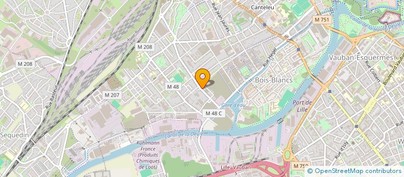 localisation de l'entreprise MONSIEUR LUC DELERUE à LILLE