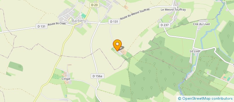 localisation de l'entreprise MONSIEUR LUC DEMIANS-BONAUD D'ARCHIMBAUD  BARBERY