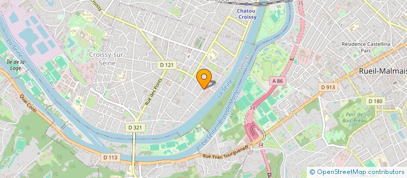 localisation de l'entreprise MONSIEUR LUC DENARNAUD à CROISSY-SUR-SEINE