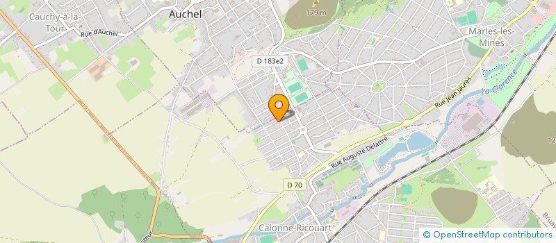 localisation de l'entreprise MONSIEUR LUC DENEUVILLE à CALONNE-RICOUART