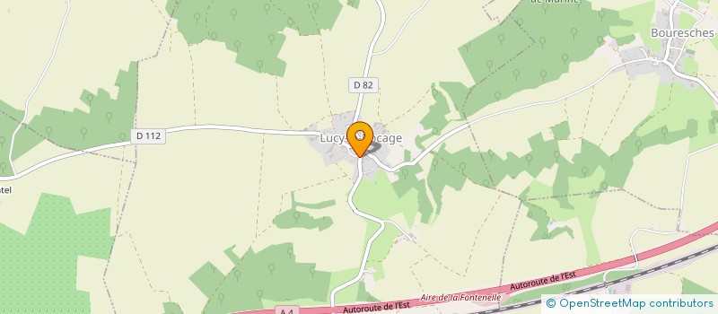 localisation de l'entreprise MONSIEUR LUC DENIS  LUCY-LE-BOCAGE