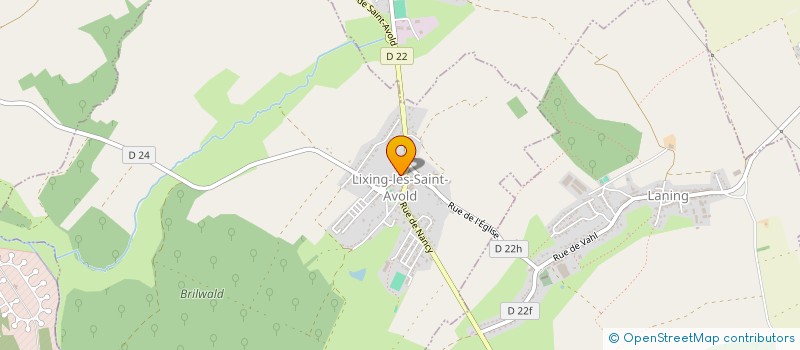 localisation de l'entreprise MONSIEUR LUC DENIS  LIXING-LES-SAINT-AVOLD